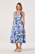 Load image into Gallery viewer, ASTR The Label Janna Plunge Midi Dress