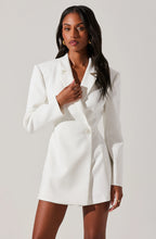 Load image into Gallery viewer, ASTR The Label Callista Fitted Blazer Romper