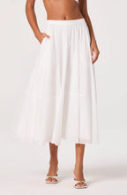 Load image into Gallery viewer, ASTR The Label Grace Semi-Sheer Midi Skirt