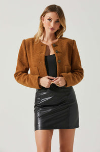 ASTR The Label Lyssa Cropped Jacket