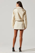 Load image into Gallery viewer, ASTR The Label Orsina Belted Vegan Leather Jacket