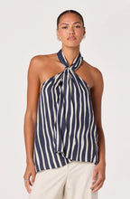 Load image into Gallery viewer, ASTR The Label Cira Twist-Front Halter Top