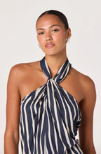 Load image into Gallery viewer, ASTR The Label Cira Twist-Front Halter Top