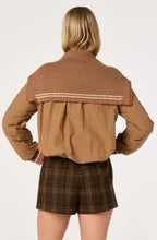 Load image into Gallery viewer, ASTR The Label Casey Sailor Collar Puffer Jacket
