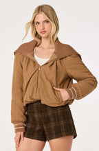 Load image into Gallery viewer, ASTR The Label Casey Sailor Collar Puffer Jacket