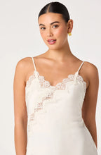 Load image into Gallery viewer, ASTR The Label Laura Lace Trim Asymmetric Top