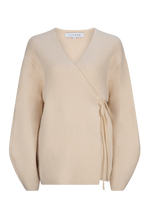 Load image into Gallery viewer, CURAAE_seville_wrap_cardigan_ivory_THDSHOPPE_2024