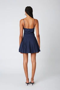 NIA Rosemary Pleated Corset Dress