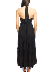 LBLC The Label Naomi Tiered Halter Dress