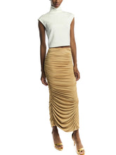 Load image into Gallery viewer, LBLC The Label Ricky Ruched Midi Skirt