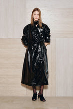 Load image into Gallery viewer, RUE SOPHIE Hyde Shiny PU Trench Coat