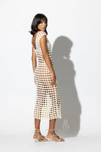 Load image into Gallery viewer, LUSANA Flynn Crochet Dress