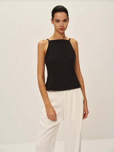 ELODIE Loren Crepe Top