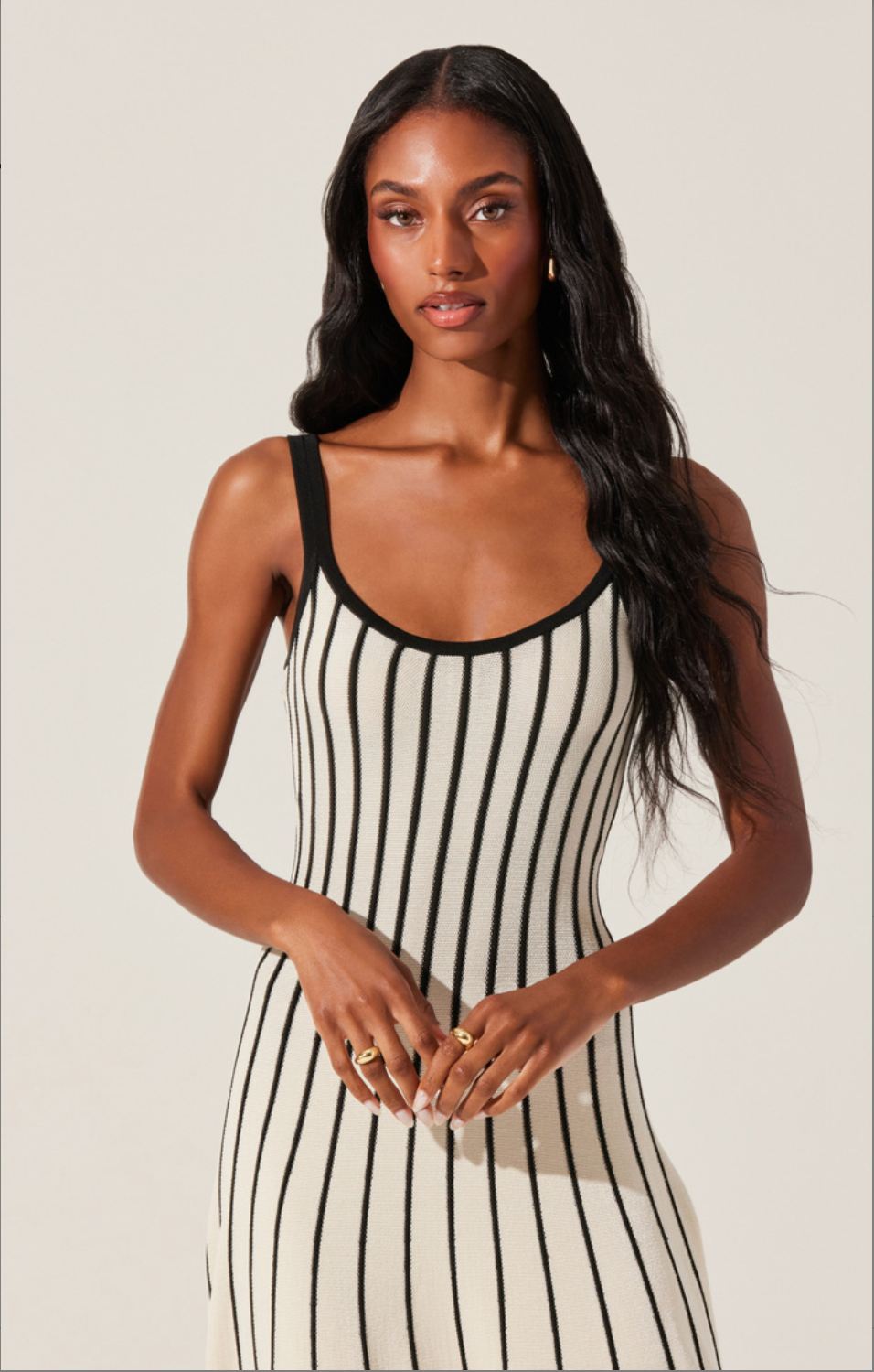 irecia stripe sweater midi dress Irecia Sweater Dress, Navy Stripe
