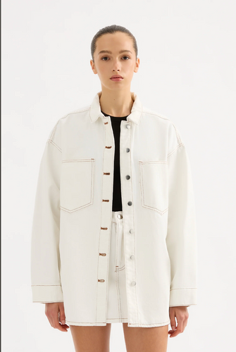 NUDE LUCY Organic Denim Overshirt
