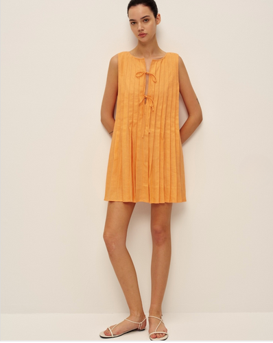 ELODIE Rune Linen Dress
