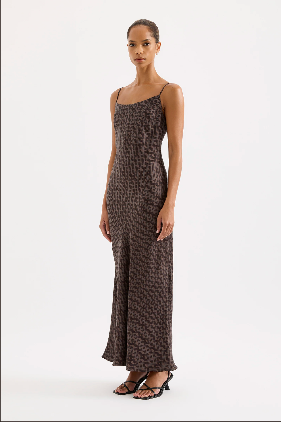 NUDE LUCY Yasmeen Slip Maxi Dress