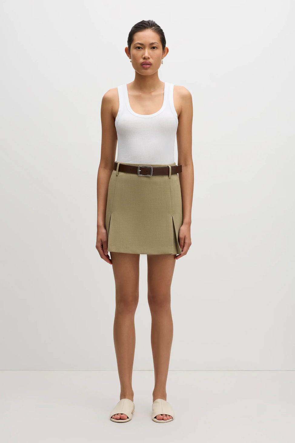 NUDE LUCY Audrey Tailored Mini Skirt – THD Shoppe