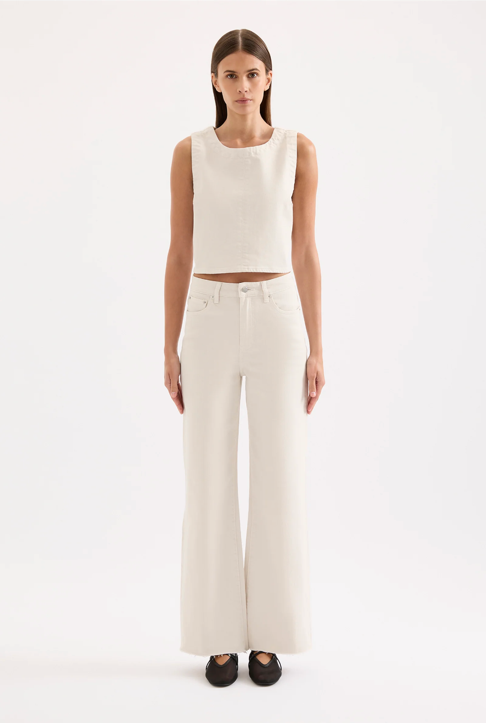 NUDE LUCY Cali Stretch Wide Leg Jean