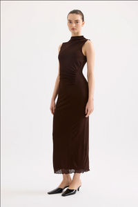 NUDE LUCY Winston Mesh Maxi Dress