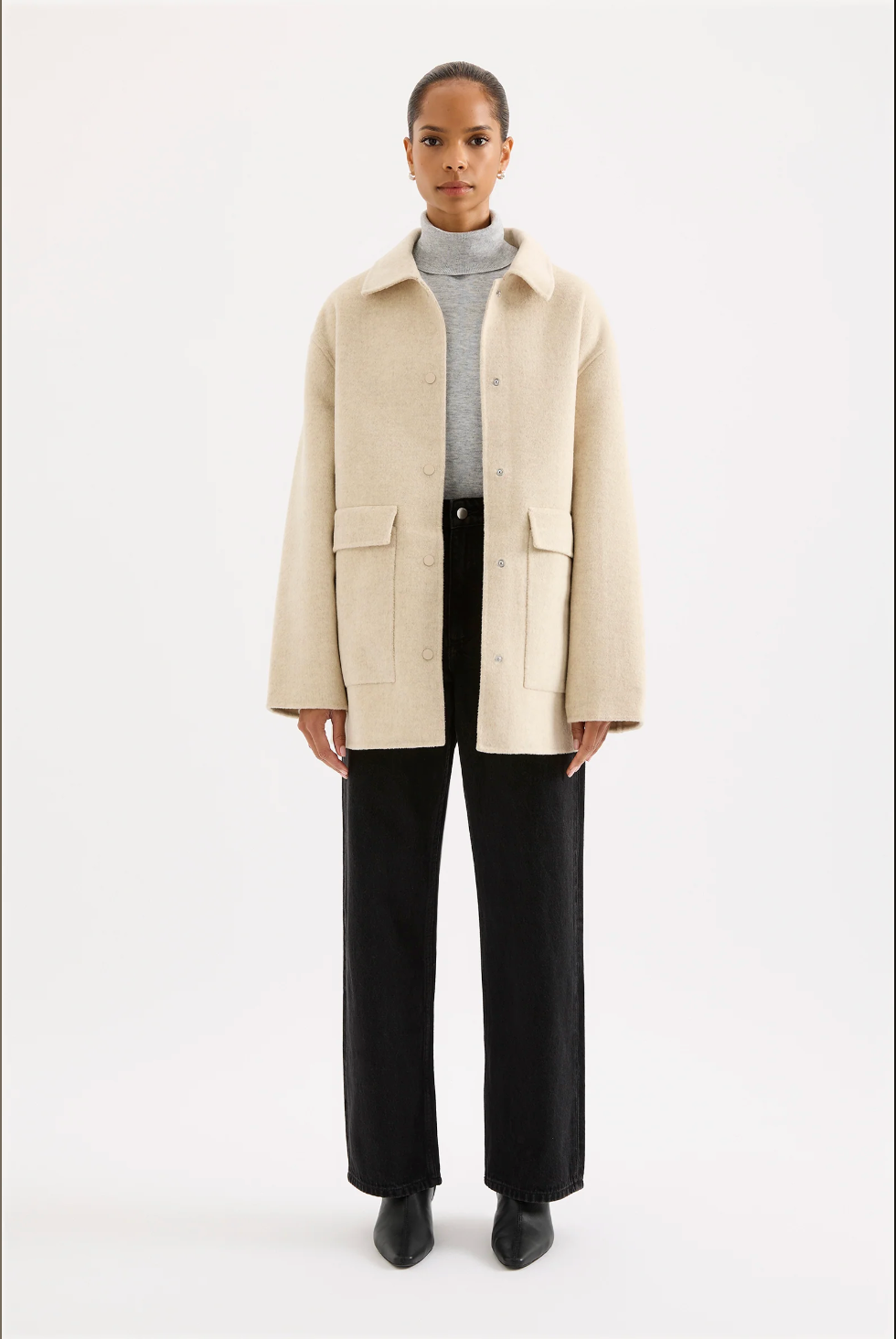 NUDE LUCY Levi Wool Coat