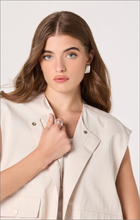 Load image into Gallery viewer, ASTR The Label Radley Oversized Cargo Zip Vest