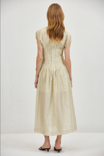 Load image into Gallery viewer, A.REN Belen Pintuck Midi Dress