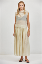 Load image into Gallery viewer, A.REN Kaelia Sheer Layered Top
