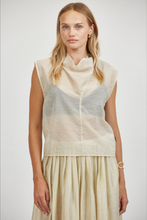 Load image into Gallery viewer, A.REN Kaelia Sheer Layered Top