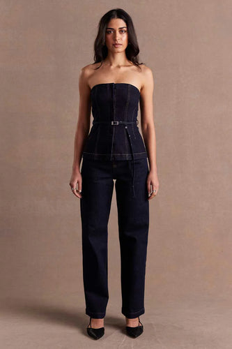 SOVERE Dusk Denim Bodice