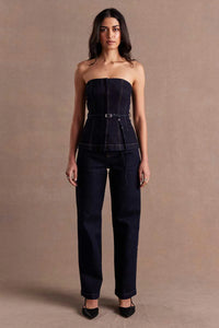 SOVERE Dusk Denim Bodice