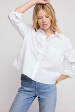 Load image into Gallery viewer, THE SHIRT by Rochelle Behrens The Long Sleeve Boxy Crop