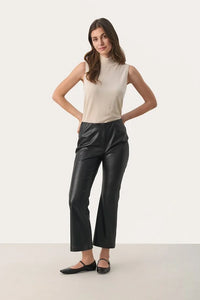 PART TWO Lorenza Leather Trousers