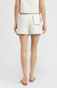 EN SAISON Dawson Linen Shorts