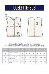 MAT DE MISAINE Goelette Sleeveless Fleece Vest