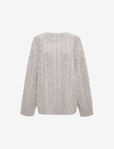 RUMORED Highland Cable Knit Sweater