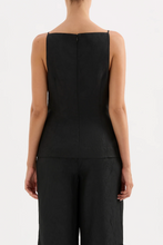 Load image into Gallery viewer, Person wearing a black sleeveless top and pants on a white background