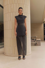 Load image into Gallery viewer, CURAAE Bond Sleeveless Mesh Maxi Dress