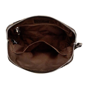 iLi NEW YORK Medium Leather Cosmetic Bag