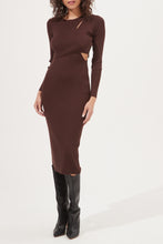 Load image into Gallery viewer, ASTR The Label Alora Cutout Sweater Dress