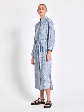 Load image into Gallery viewer, ENA PELLY Python Utility Shirt Dress