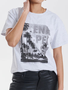 ENA PELLY Palms Graphic Tee