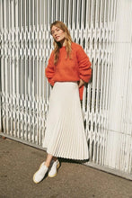 Load image into Gallery viewer, PART TWO Veneda Pleated Midi Skirt