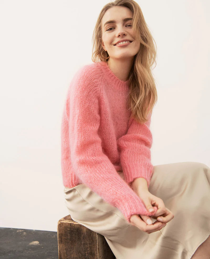 Pink sales mohair jumper