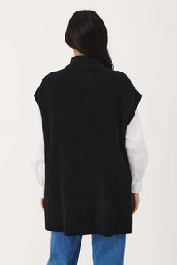 PART TWO Keekees Oversized Zip Sweater Vest