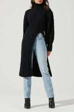 Load image into Gallery viewer, ASTR The Label Evangelina Cable Knit Sweater